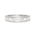 Channel Set Baguette Cut Diamond Band