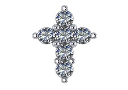 1/10 carat Diamond Cross