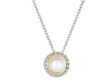 Sterling 18KY Pearl Pendant