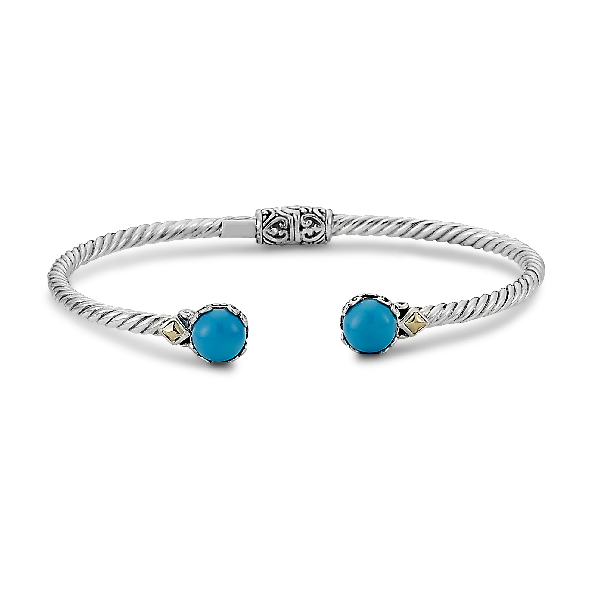 Turquoise Sterling Silver Bangle Bracelet