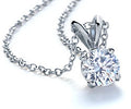 1.00 CT  Lab Grown Diamond Pendant E VS1