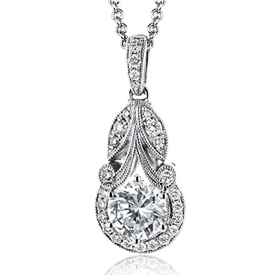 Simon G Vintage Diamond Pendant TP629