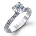 18KW Simon G Engagement Ring Setting