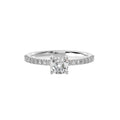 1CTW Cushion Lab Grown Diamond Ring