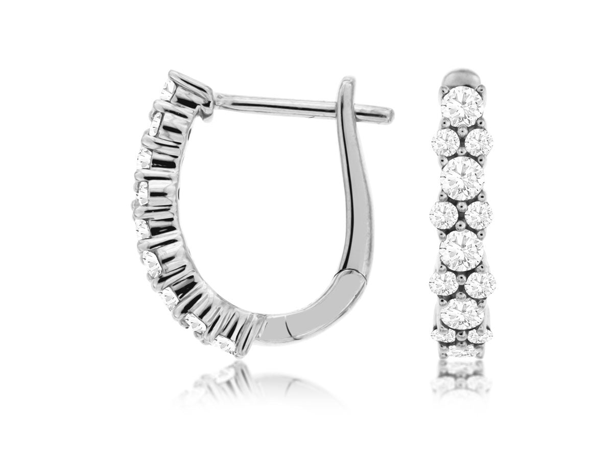 14KW Mini Hoop Earrings